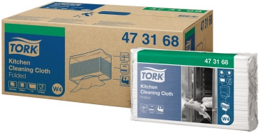 НЕТКАНЫЙ МАТЕРИАЛ ДЛЯ КУХНИ TORK В САЛФЕТКАХ.(473168)