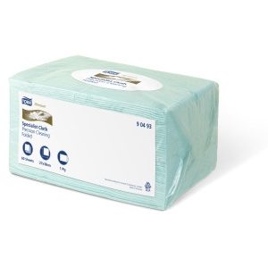 БЕЗВОРСОВЫЙ НЕТКАНЫЙ МАТЕРИАЛ TORK В МИНИ САЛФЕТКАХ. (90493)