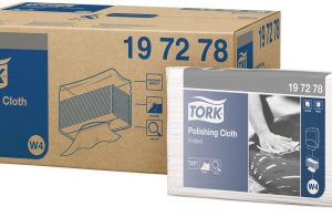 ДЛЯ ПОЛИРОВКИ НЕТКАНЫЙ МАТЕРИАЛ TORK В САЛФЕТКАХ. (197278)