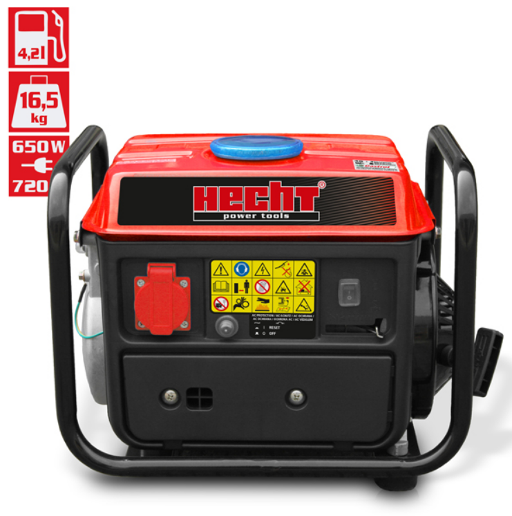 Генератор бензиновий HECHT GG 950 DC - Зображення 6