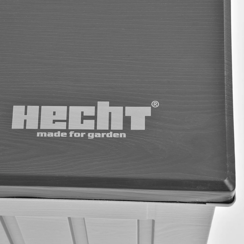 Садовий ящик для зберігання HECHT BOX L - Зображення 10