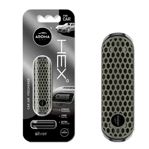 Автомобільний ароматизатор Aroma Car HEX - Silver (835769)
