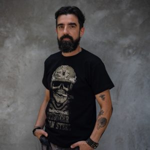 Футболка (Чорна) Череп розмір S