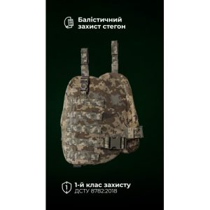 Балістичний захист стегон “Паноплія” (1 клас | L | 2 модулі | ММ14 “Піксель”) ТМ Балістика