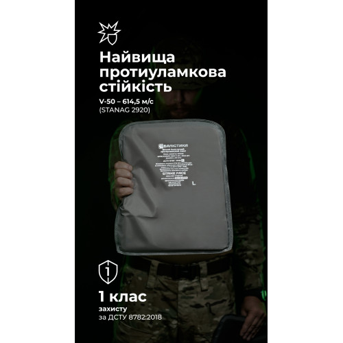 Балістичні пакети під бронежилет Crye Precision AVS (1 клас | L | 2 шт. | 1110 г | НВМПЕ ✡ Ізраїль) ТМ Балістика